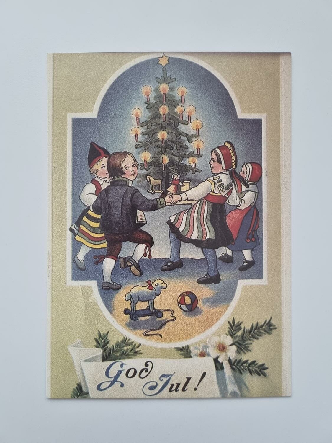 Vykort -  God Jul