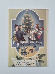 Vykort -  God Jul