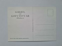 Vykort -  Glad Jul