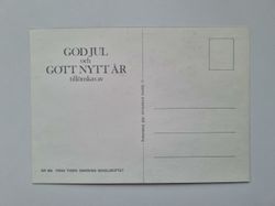 Vykort - En glad jul