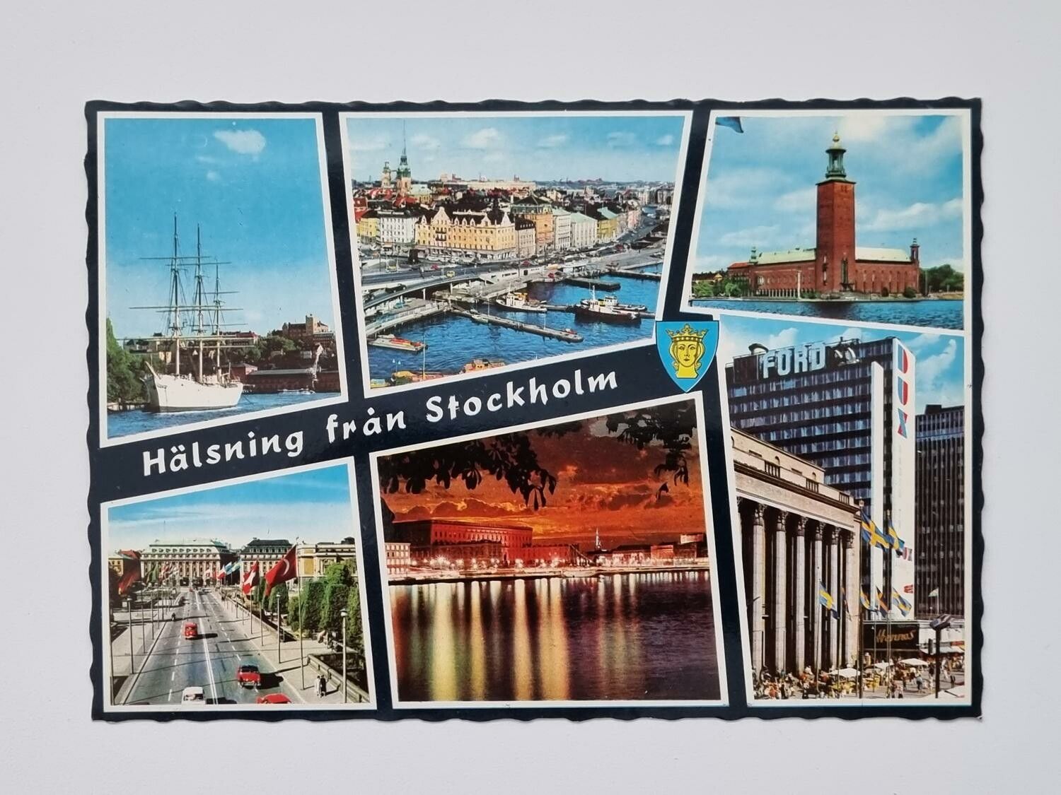 Vykort - Hälsning från Stockholm