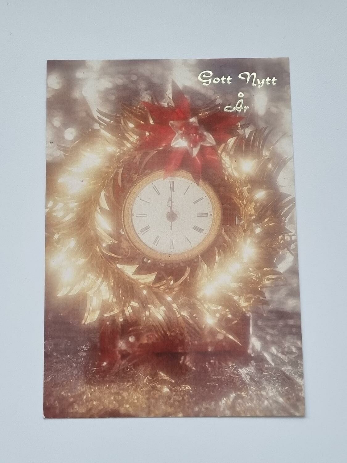 Vykort - Gott Nytt År