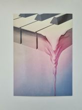 Vykort - Graphic Tune No 3 av Pink Piano