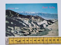 Vykort ZABRISKI POINT, DEATH VALLEY, CALIFORNIA