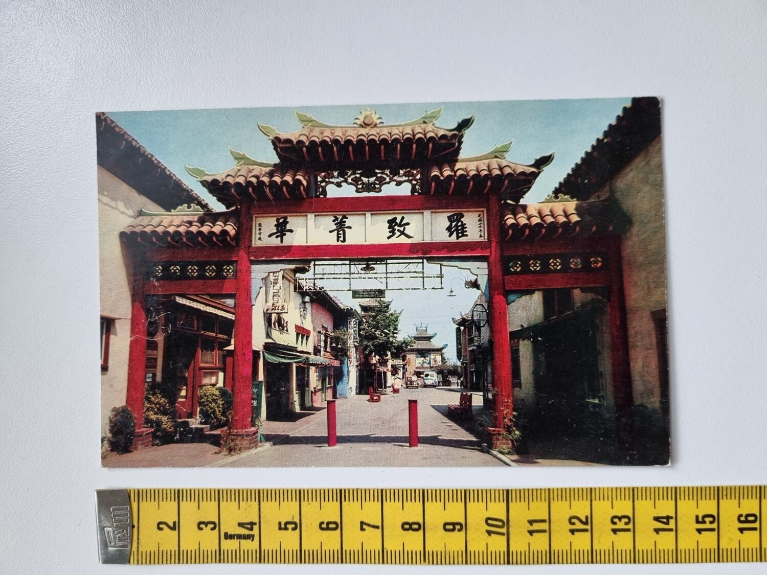 Vykort New Chinatown Los Angeles California