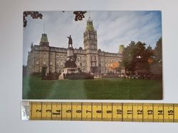 Vykort LE PARLEMENT, QUEBEC PARLIAMENT BUILDING, CANADA