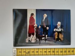 Vykort LAFAYETTE VISITS THE WASHINGTONS - 1784