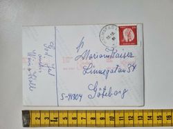 Vykort Julpost 1981