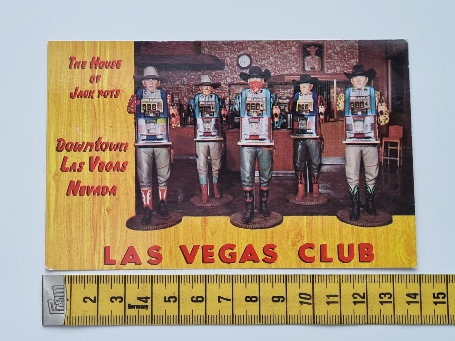 Vykort LAS VEGAS CLUB
