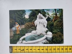 Vykort Düsseldorf Blondatbrunnen