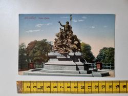 Vykort Düsseldorf Vater Rhein