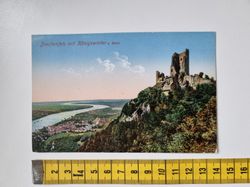 Vykort Drachenfels mit Königswinter a. Rhein