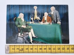 Vykort DECLARATION OF INDEPENDENCE July 4, 1776