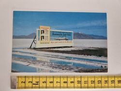 Vykort BONNEVILLE SALT FLATS "WORLD'S FASTEST SPEEDWAY" UTAH