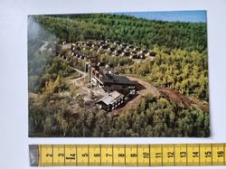 Vykort Björklidens Turiststation och stugby vid Torneträsk