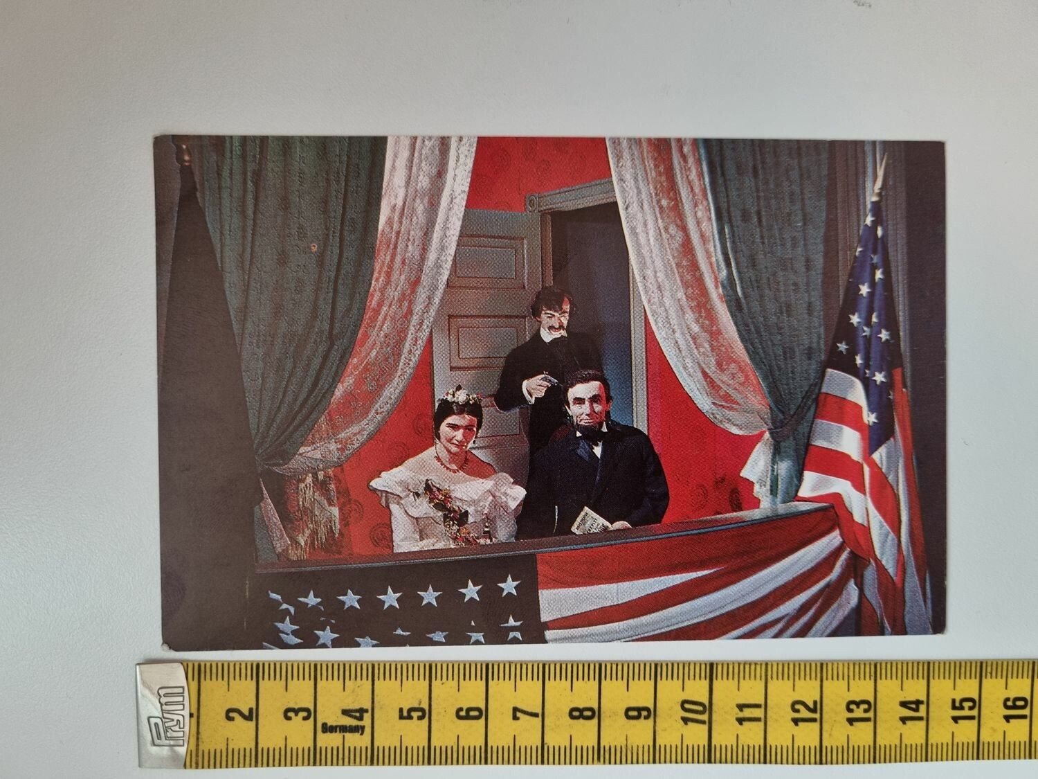 Vykort ASSASSINATION OF LINCOLN April 14, 1865