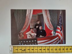 Vykort ASSASSINATION OF LINCOLN April 14, 1865