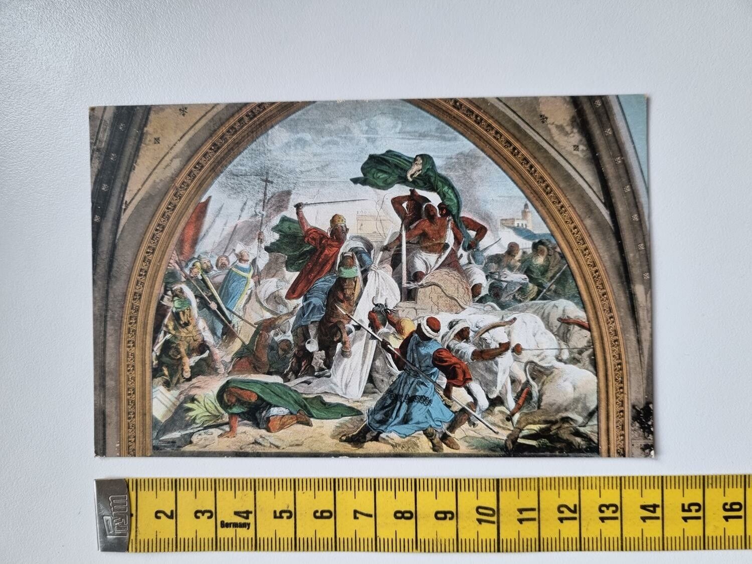 Vykort Aachen Sieg über die...