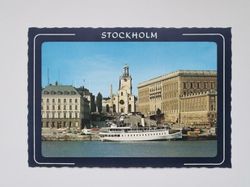 Vykort - Stockholm, Storkyrkan