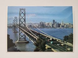 Vykort - Oakland Bay Bridge