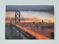 Vykort - Bay Bridge, San Francisco