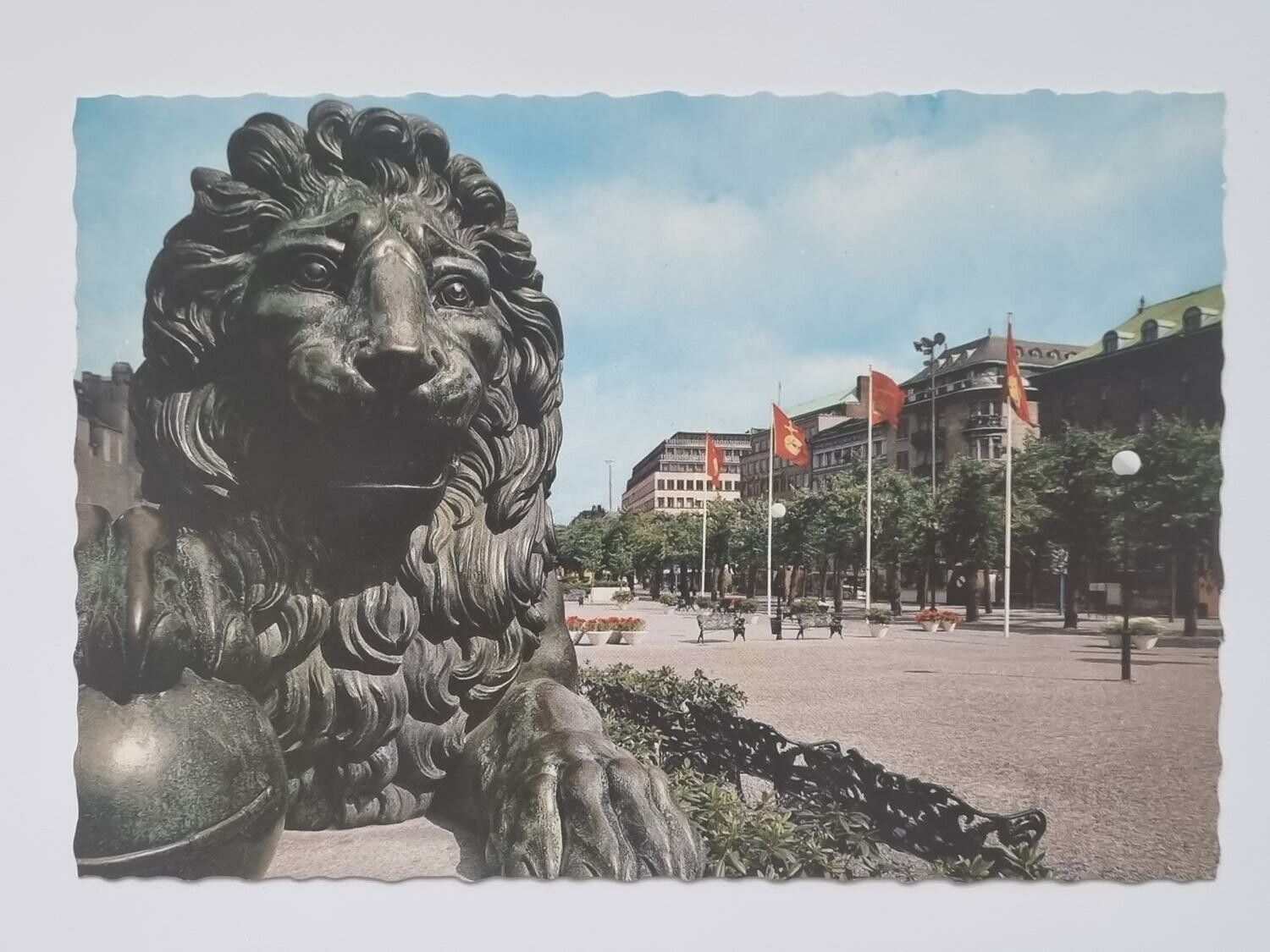 Vykort - Stockholm, Kungsträdgården
