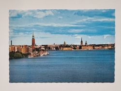 Vykort - Stockholm, Utsikt från Västerbron