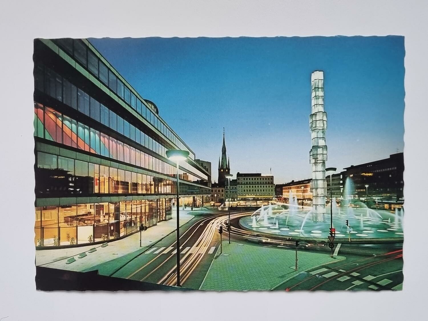 Vykort - Stockholm, Sergels Torg