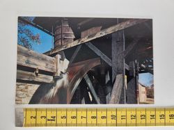 Vykort WATER WHEEL