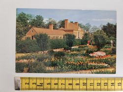 Vykort The Mount Vernon Flower Garden and Greenhouse