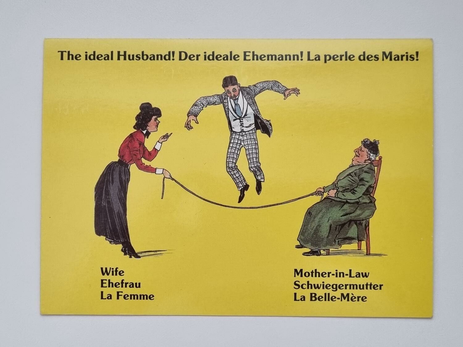 Vykort - The Ideal Husband!