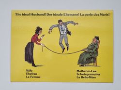 Vykort - The Ideal Husband!