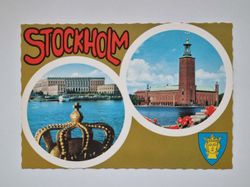 Vykort - Stockholm