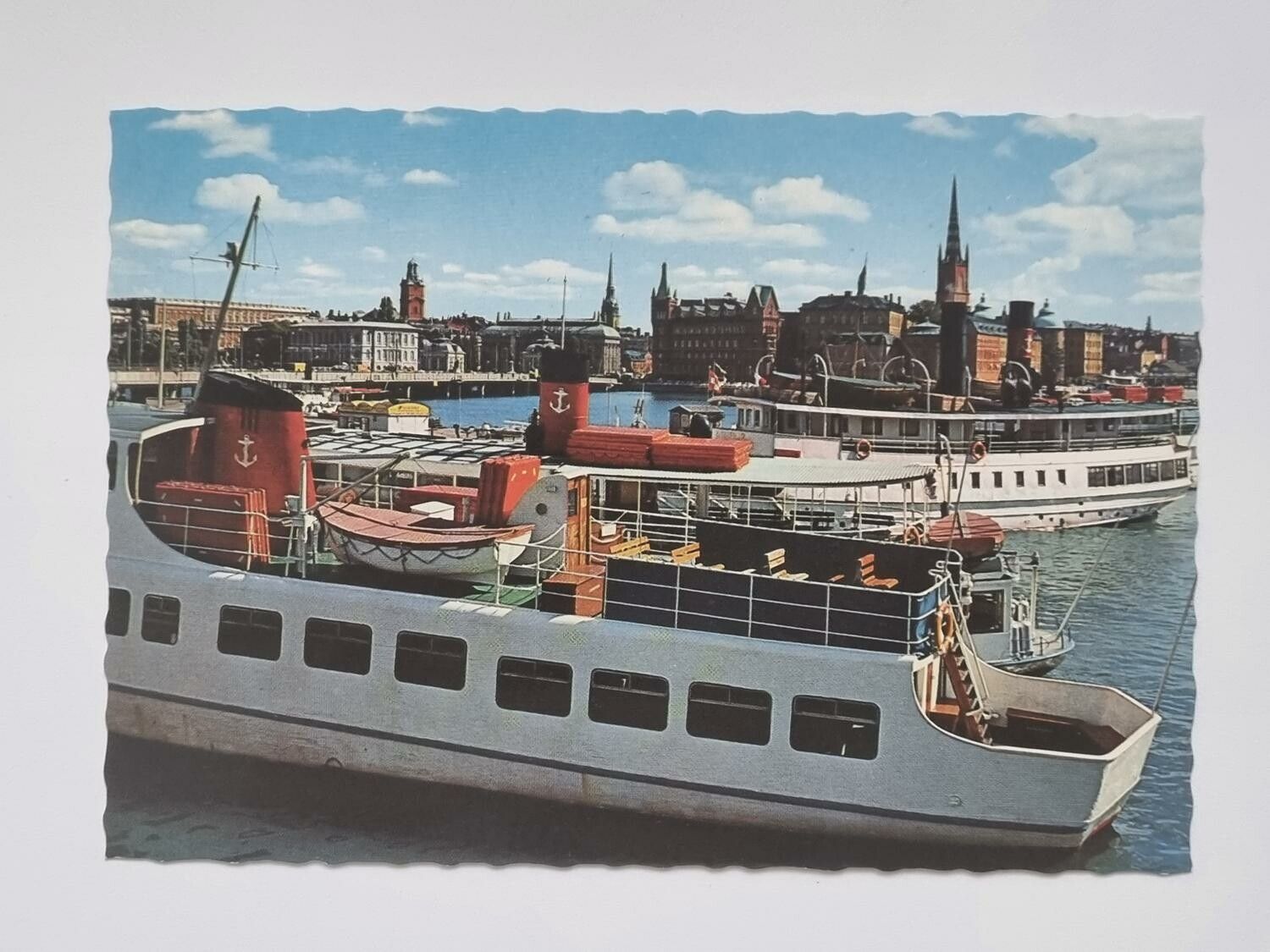Vykort - Stockholm, Utsikt mot Gamla Sta'n