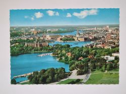Vykort - Stockholm, Utkik från Kaknästornet