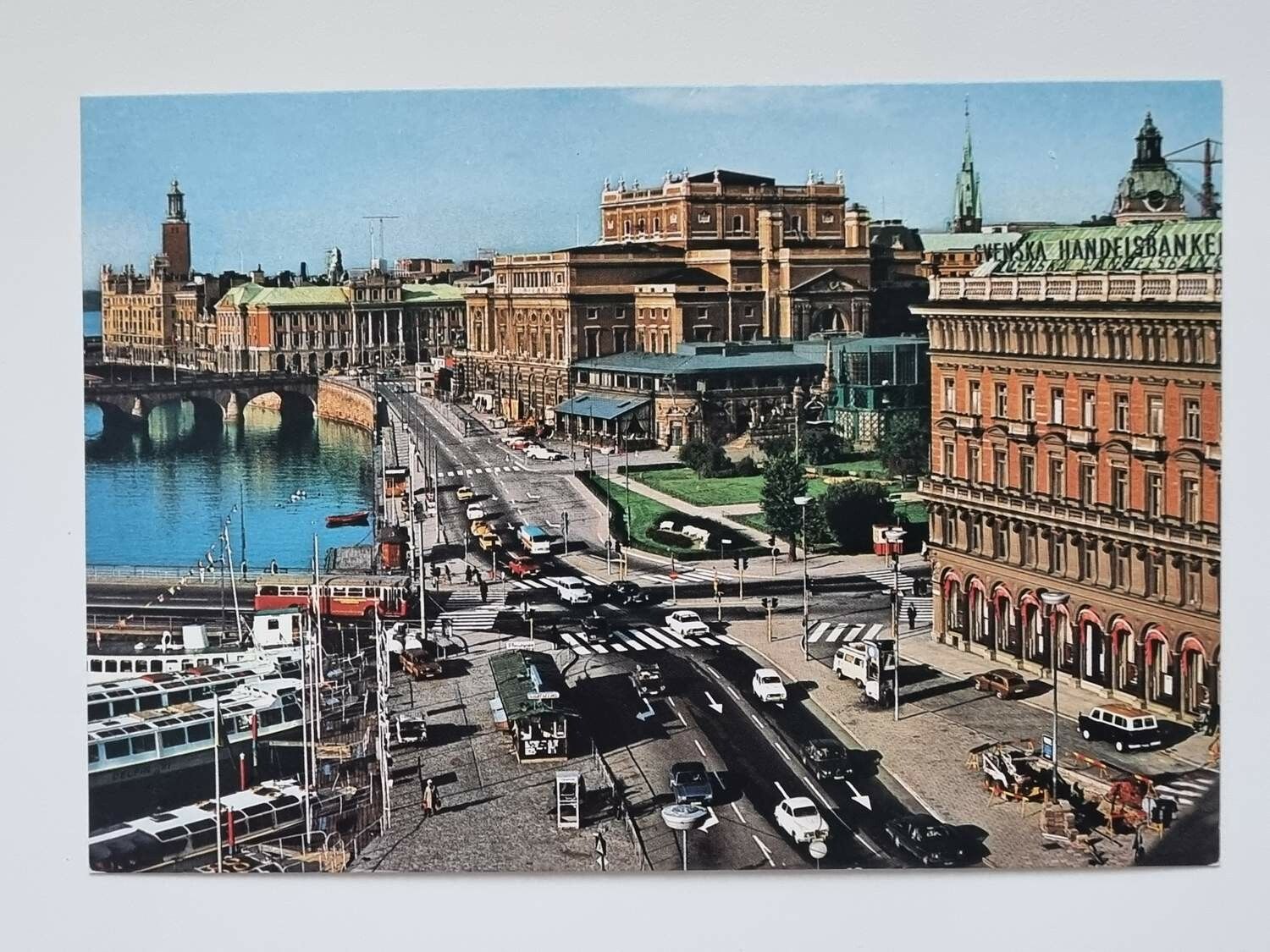 Vykort - Stockholm, Strömmen och Operan