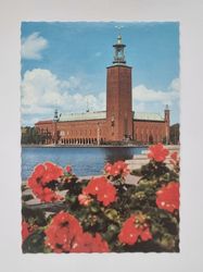 Vykort - Stockholm, Stadshuset