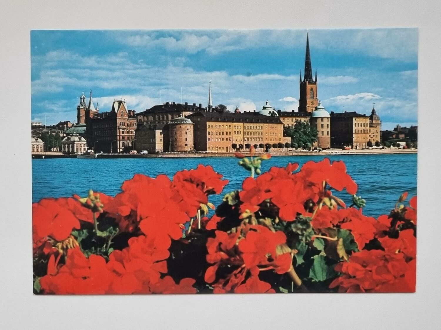 Vykort - Stockholm, Gamla Sta'n från Stadshuskajen