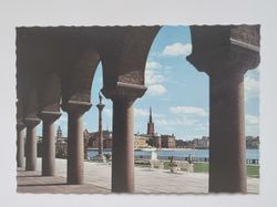 Vykort - Stockholm, Gamla Sta'n från Stadshuset