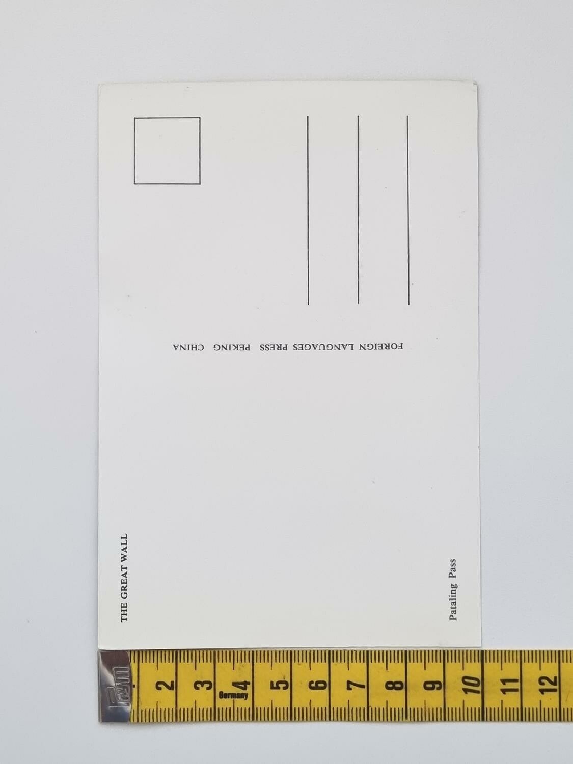 Vykort - Pataling Pass