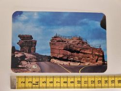 Vykort Balanced and Steamboat Rocks in the Garden of the Gods