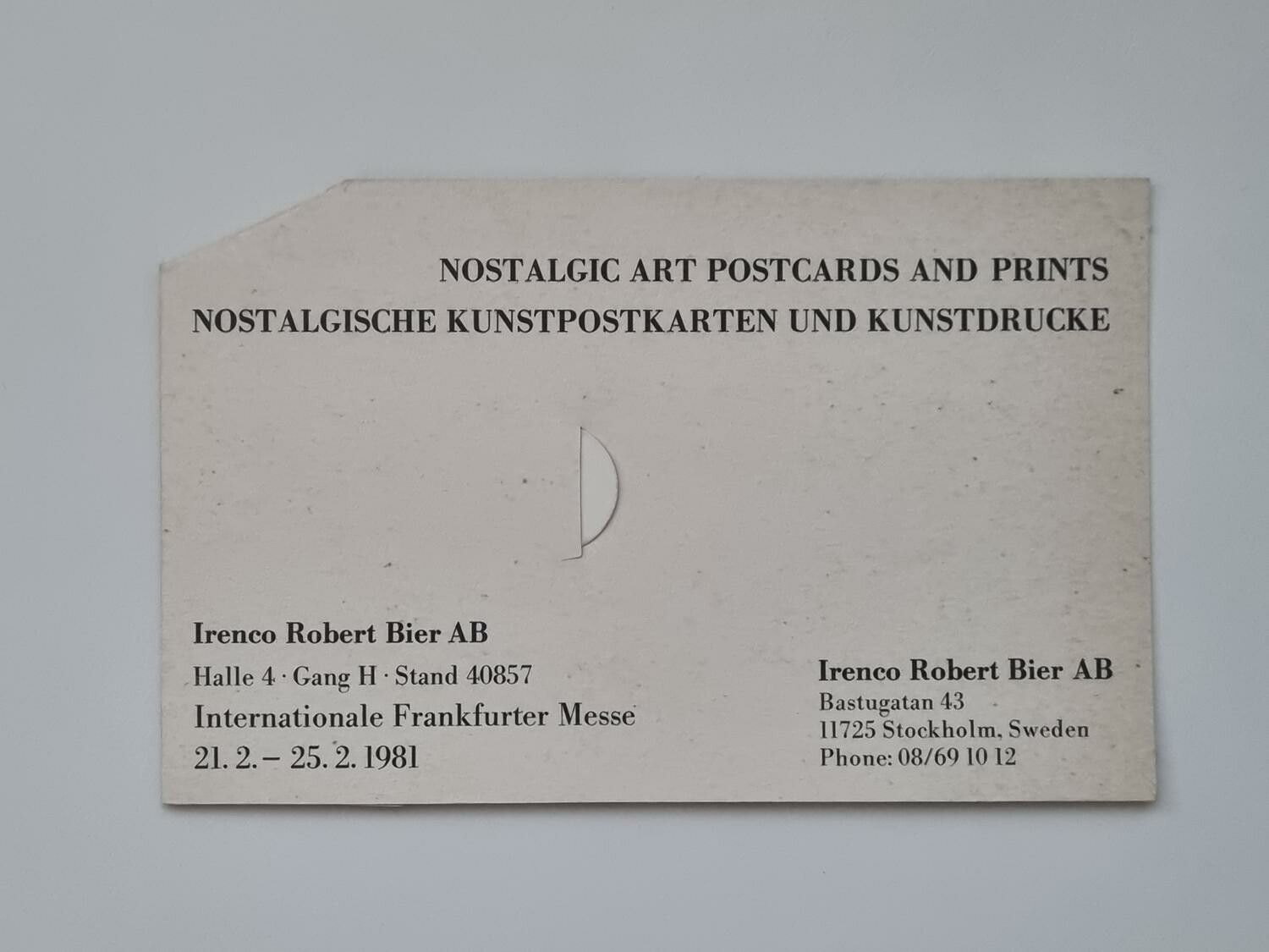Vykort - Nostalic art postcard, Good Old Days 270