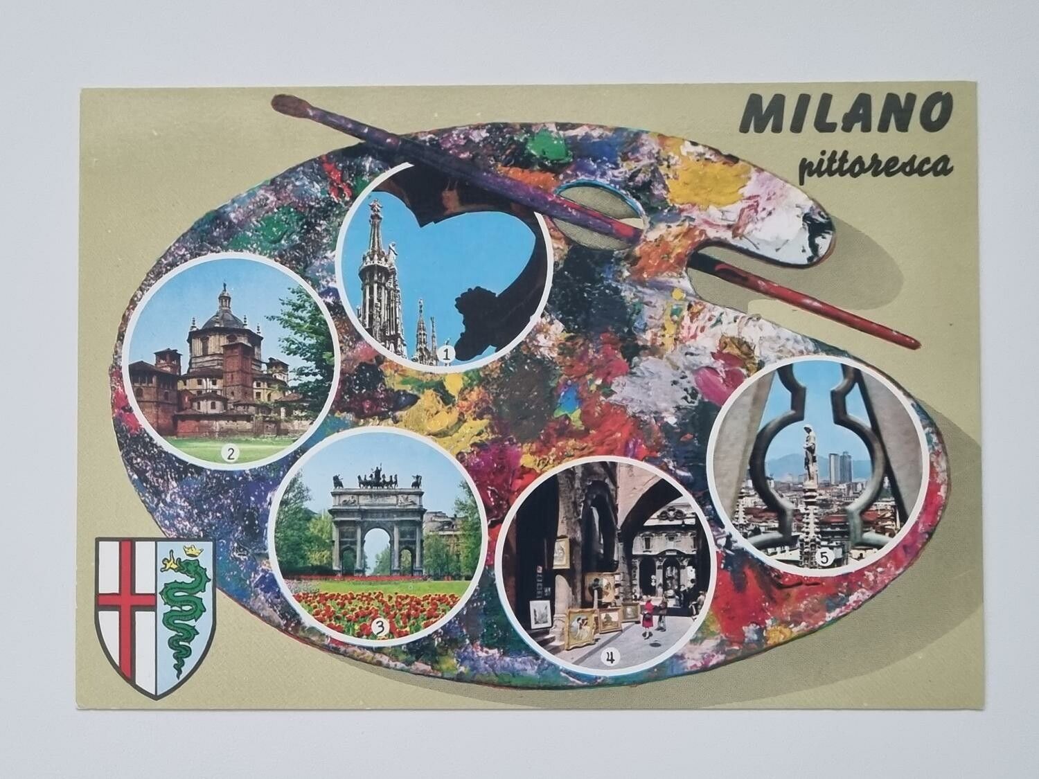 Vykort - Milano