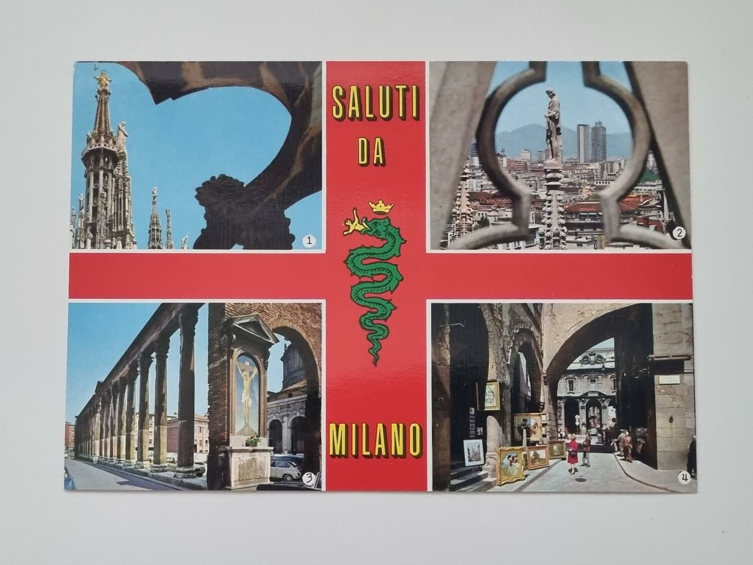 Vykort - Milano