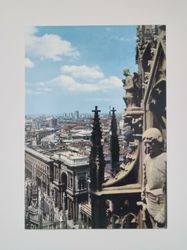 Vykort - Milano, Vittorio Emanuele Gallery