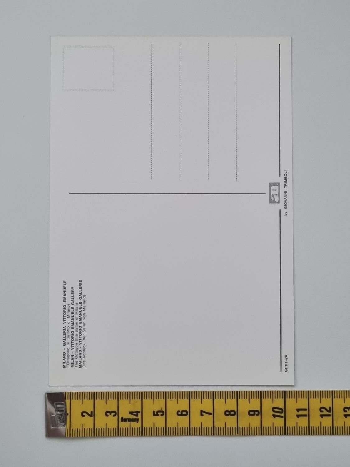 Vykort - Milano, Vittorio Emanuele Gallery