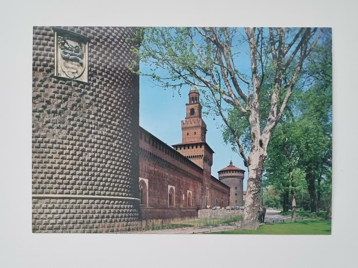 Vykort - Milano, Sforzesco Castle