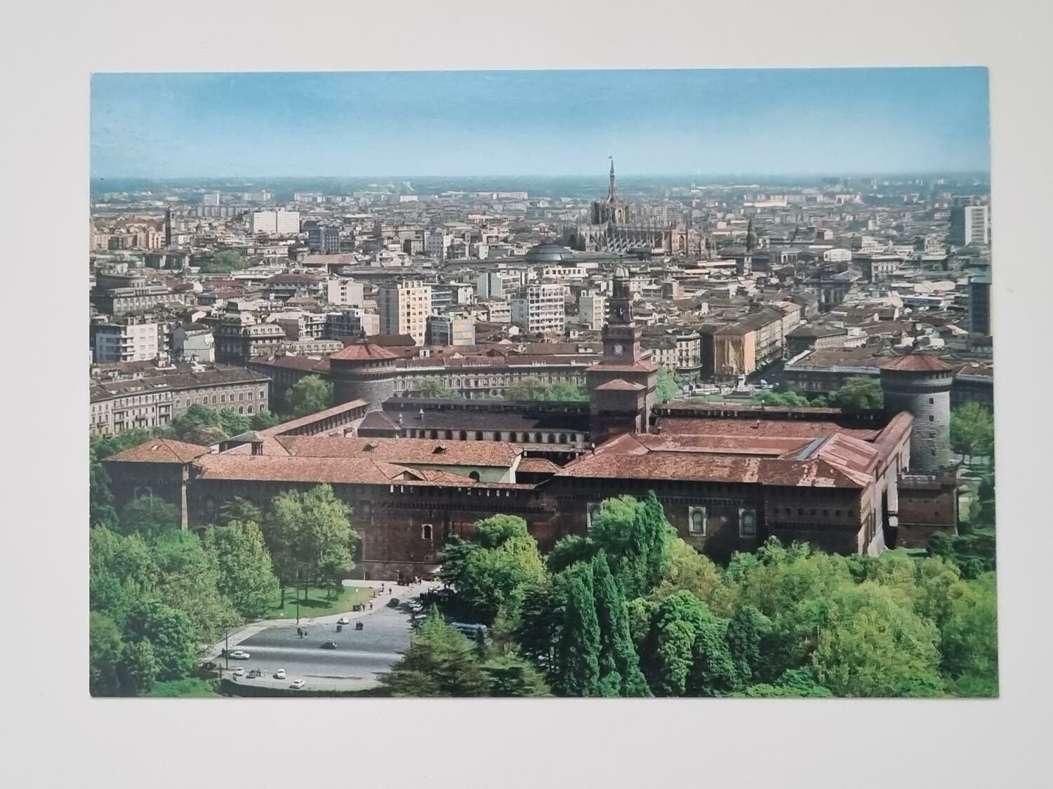 Vykort - Milano, Panorama