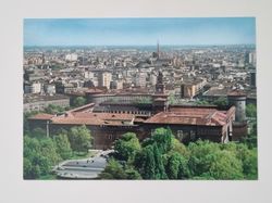 Vykort - Milano, Panorama