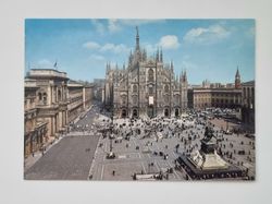 Vykort - Milano, Dome Square